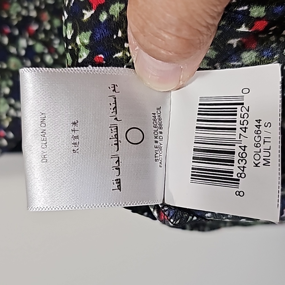 Bcbg Multi Layered Abstract Splatter Design. - image 5